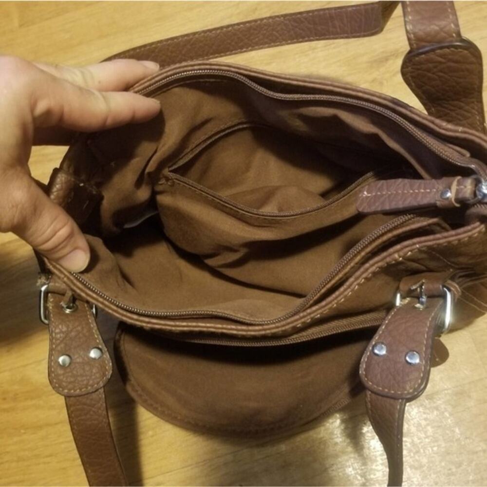Like new condition stada brown leather purse‎ - Picture 3 of 5